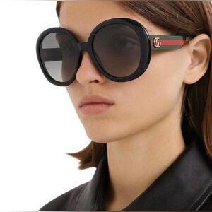 GUCCI GG 1031s 009 Gold Grey Sunglasses w/ Crystal Embellished Disco Ball Charms Gucci | Accessories | Gucci Gg 31s 009 Gold Grey Sunglasses  main image 2